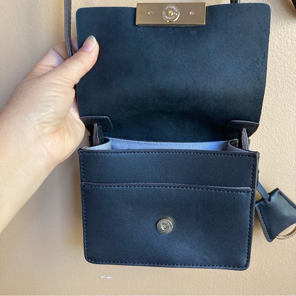 Issac Mizarahi Genuine Leather Crossbody Mini purse - Picture 3 of 13